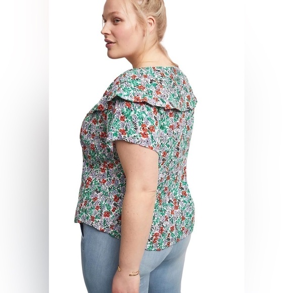 ANTHROPOLOGIE Maeve Austen Collared Blouse - Picture 3 of 15